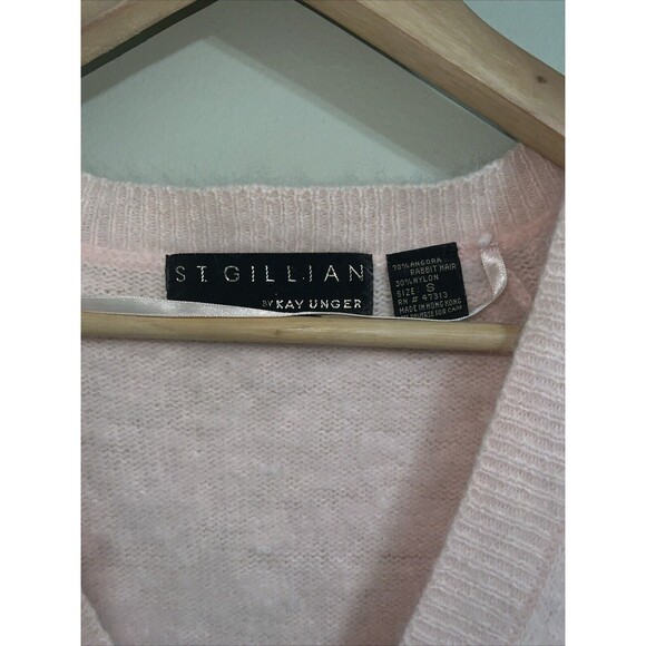 St.Gillian By Kay Unger  Vintage 80’s  Women Size Small Angora Rabbit Hair Blend - Picture 2 of 7